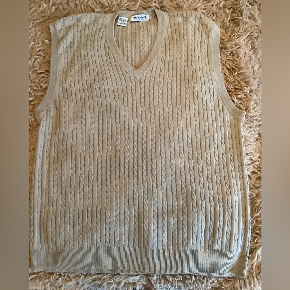 Giorgio Armani Le Collezioni sweater vest